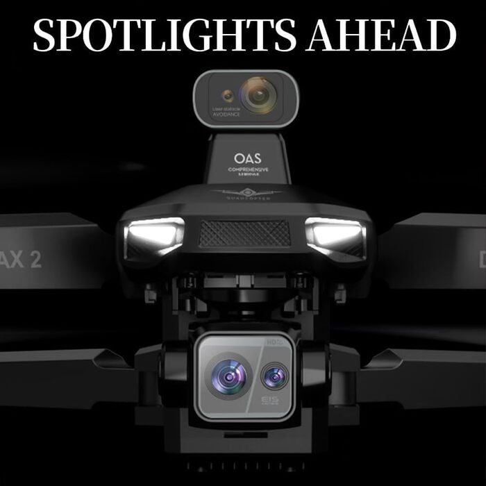 Дрон Teeggi KF104 MAX2 з камерою 4K для дорослих, пульт дистанційного керування з екраном, відстань керування 6 км, 3-осьовий підв