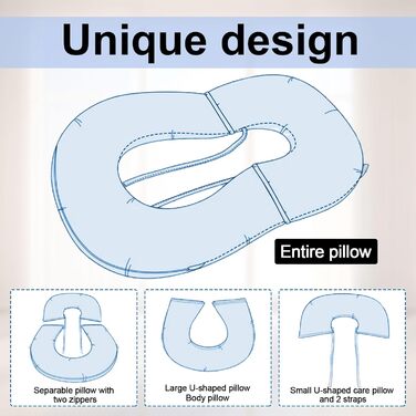 Подушка для читання для ліжка та дивана, велика подушка для спини дорослих, зручна подушка для читання з чохлом, який можна прати, подушка для сидіння для читання, перегляду телевізора, відпочинку або як подушка для сну