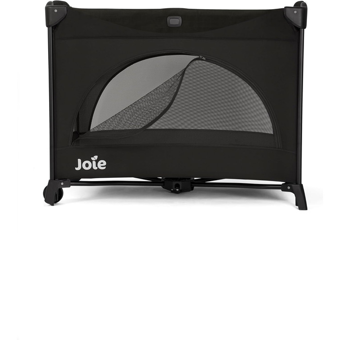 Дорожнє ліжечко Joie Kubbie Sleep, приліжкове ліжечко 2-в-1, відкидна боковина, знімний вкладиш, компактно складається від народження до 3 років (0-15 кг), колір сланцевий