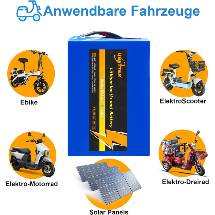 Акумулятор для електровелосипеда 36V 48V 8Ah 10Ah 14Ah 20Ah з комплектом швидкої зарядки 2A, T-подібним штекером, 30A BMS 36V 10AH з комплектом зарядного пристрою