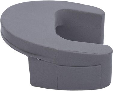 Подушка для читання Ejoyous для ліжка та дивана, подушка для колін для ігор, подушка для ноутбука, геймерська подушка з підлокітниками та бічною кишенею, для дорослих, які грають, читають, дивляться телевізор, грають на дивані