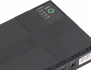 Резервний акумулятор Mini UPS, 10400 мАг, 5 В, 9 В, 12 В, 2 А, POE, вихід 15 В, 24 В, 1 А, джерело безперебійного живлення для маршрутизатора, модему, камери відеоспостереження (штекер ЄС 100-240 В