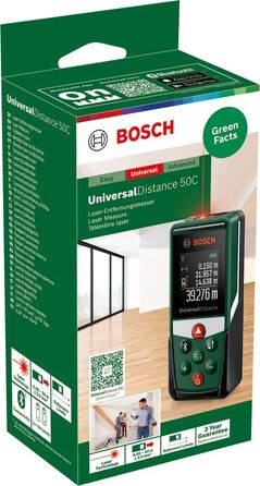 Лазерний далекомір Bosch UniversalDistance 50C