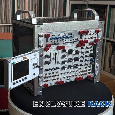 Мережева шафа GeeekPi 4U, 10-дюймова стійка для мережевого, серверного, аудіо- та відеообладнання, монтування в стійку DeskPi RackMate T0