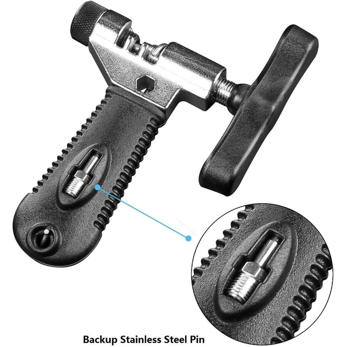 Інструмент для велосипедного ланцюга Oumers для 7 8 9 10 швидкості, інструмент для ремонту дорожніх і гірських велосипедів, розрізувач велосипедного ланцюга, інструмент для зняття та встановлення велосипедного ланцюга