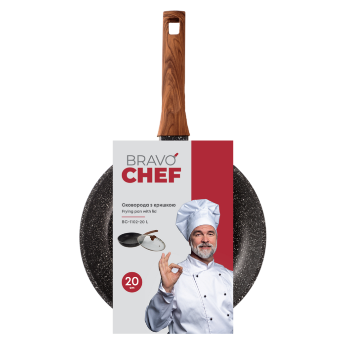 Сковорода Bravo Chef 20 см  (7133033)