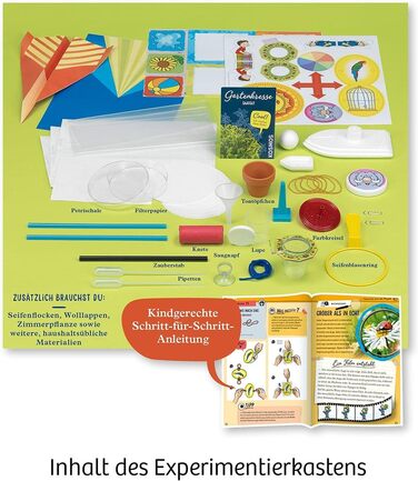 Мій перший набір для експериментів Закони природи - Легко, грайливі експерименти для маленьких дослідників, набір для експериментів для дітей віком від 5 років, 602284