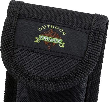 Столові прибори OUTDOOR FREAKZ для кемпінгу на природі складані столові прибори з нержавіючої сталі з поясним чохлом, оригінальні (синій )