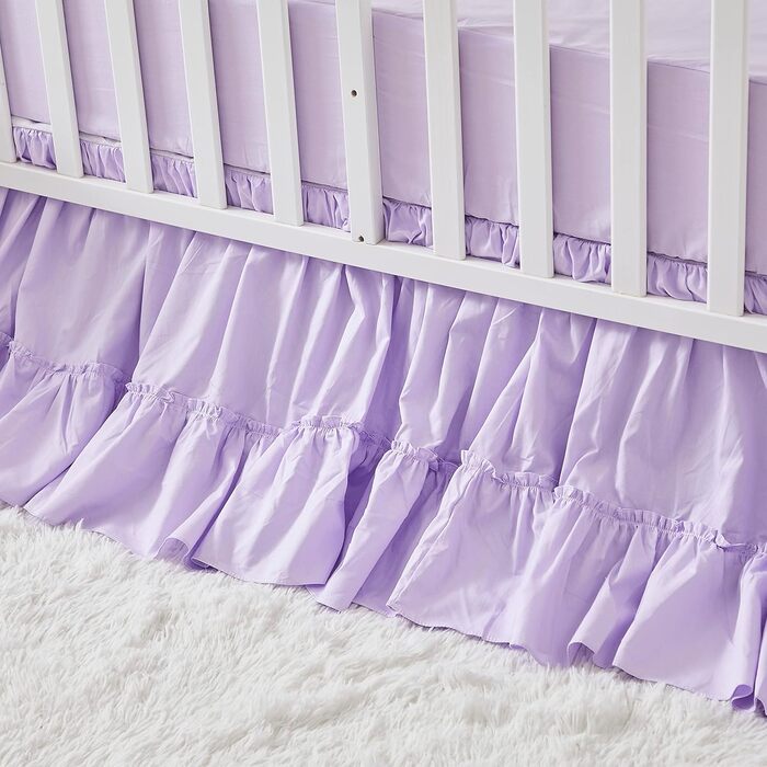 Комплект постільної білизни Brandream для дівчаток, фіолетовий, комплект дитячої постільної білизни - комплект постільної білизни