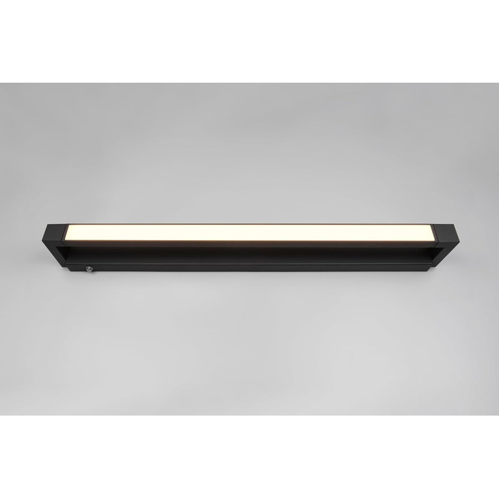 Стільний настінний LED-світильник для ванної кімнати Trio Leuchten Fabrizio 284779132, чорний матовий алюміній, 15.5 Вт, регульована колірна температура та диммер, ширина 80 см