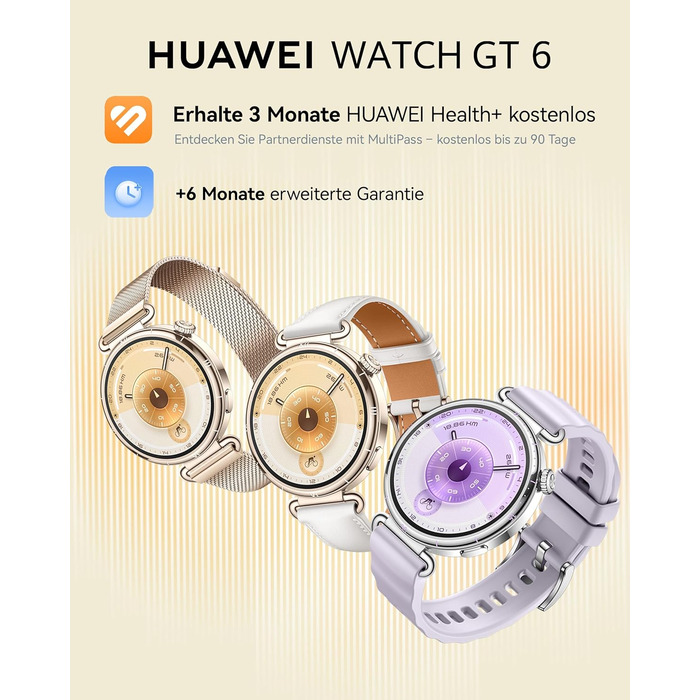 Розумний годинник HUAWEI Watch GT 6, GPS, 1,47-дюймовий AMOLED-дисплей, до 21 дня роботи від акумулятора, їзда на велосипеді, понад 100 спортивних режимів, сумісний з Android та iOS, моніторинг здоров&39я, емоційне благополуччя, чорний, автономний годинни