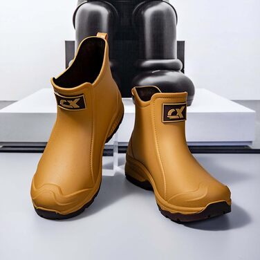 Водне взуття, гумові чоботи для подорожей та походів, розмір 38 EU, жовті