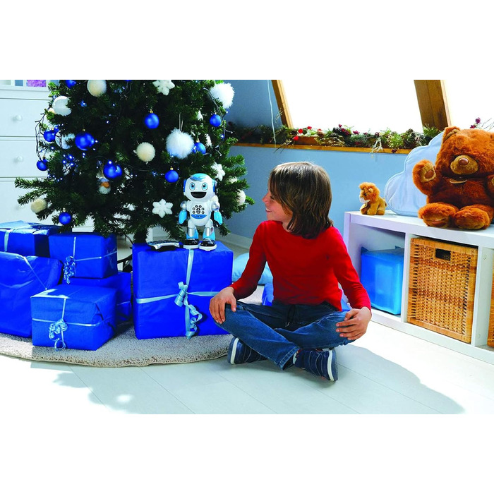 Робот з дистанційним керуванням, інтерактивна та розвиваюча іграшка для дітей, гуляє, танцює, відтворює музику, створює та розпові