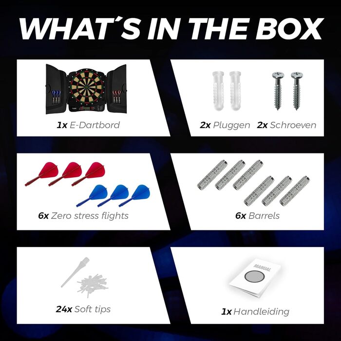 Електронна класична м&39яка мішень для дартсу, мішень для дартсу з 6 м&39якими дротиками, 32 гри, 590 варіацій, для дітей та дорослих