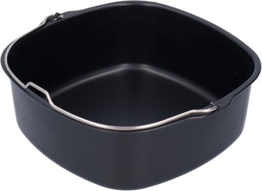 Форма для випічки Ejoyous Airfryer, Запіканка для фритюрниці Форма для торта Бочка для торта з антипригарним покриттям, для HD9925 HD9860 HD9905 01 Аксесуари для випічки у фритюрниці (22 см) Ejoyousptemdy7g58-12