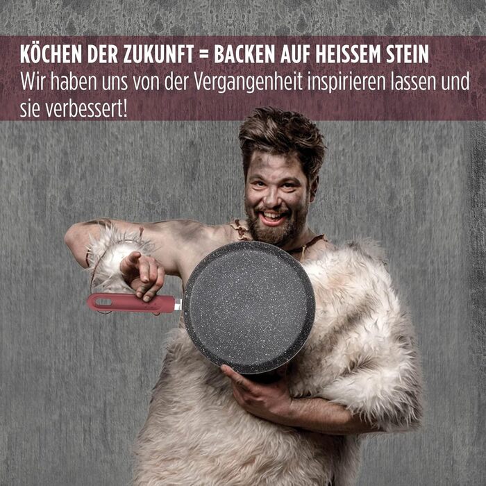 Сковорода для млинців ROSMARINO, 25см - Сковорода для млинців з литого алюмінію з антипригарним покриттям - Для індукції та інших