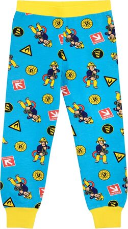 Піжама Fireman Sam для хлопчиків, вузький крой, розмір 110, багатокольоровий