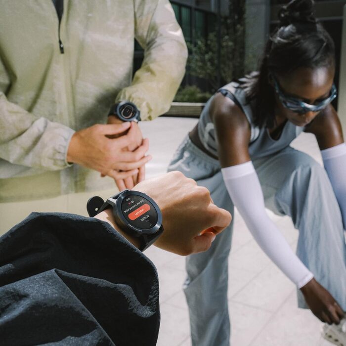 Розумний годинник 1.43&quot AMOLED, 13 днів автономної роботи, подвійний GPS, Bluetooth-дзвінки з шумопоглинанням AI, відстеження серцевого ритму та сну Темно-сірий, 3 Pro