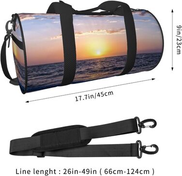 Спортивна сумка, дорожня сумка, пляжна сумка, з принтом, сумка на нічліг, чорна, універсальний розмір, сумка для подорожей