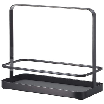 Решітка для приправ Yamazaki 2255 TOWER, чорна, сталь, 21 x 10 x 18 см, чорна, одинарна