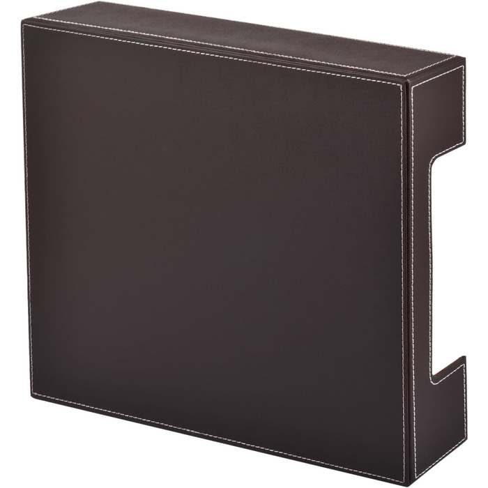 Шкіряний лоток для листів, канцелярське приладдя, органайзер для канцелярського приладдя, журналів, ювелірних виробів, косметики, розкішний тримач для листів та багатоцільова коробка для зберігання, штабелюється, для офісу, кави