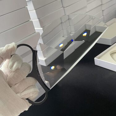 Фільтр зі скляною призмою калейдоскопа, скляний фільтр із напівкруглою призмою, 150 мм, ручний напівкруглий фільтр зі спеціальним ефектом для фотоапарата для дзеркальних фотоаксесуарів