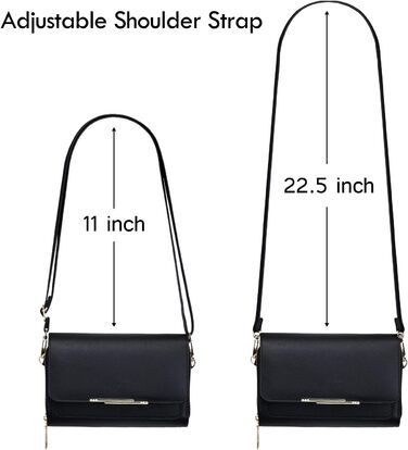 Маленька сумка через плече для мобільного телефону Roulens, жіноча маленька сумка через плече, сумка через плече з PU-шкіри, сумка