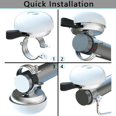 Чудовий ретро та міцний велосипедний дзвінок, гучний