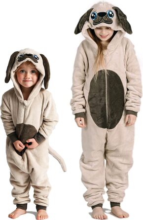 Кігурумі Мопс Wunsy, суперм'який фліс, 6–7 років