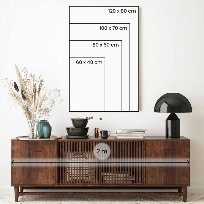 Друковані картини Полотно (40x60 см) Каспар Давид Фрідріх - Мандрівник над морем туману 40x60 см