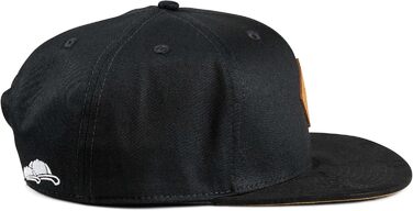 Кепка Soulbuddy Snapback для чоловіків - Бейсболка унісекс для вуличного одягу для чоловіків та жінок - Стильна кепка для повсякденного життя та відпустки - Обов&39язкова бейсболка для чоловіків - Один розмір, Чорна
