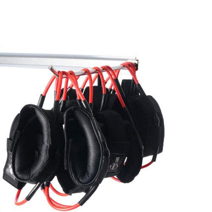 Еспандери для гомілковостопного суглоба Dittmann, 10 шт., червоні/міцні