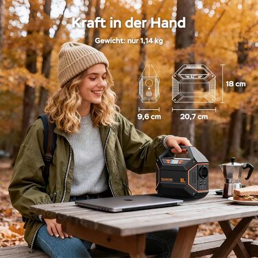 Портативний генератор живлення MARBERO 99 Втгод 27 000 мАг, зовнішній акумулятор з розеткою змінного струму максимальної потужності 150 Вт, аварійним світлодіодним ліхтарем з функцією SOS для кемпінгу, надзвичайних ситуацій, дому, подорожей та роботи M365