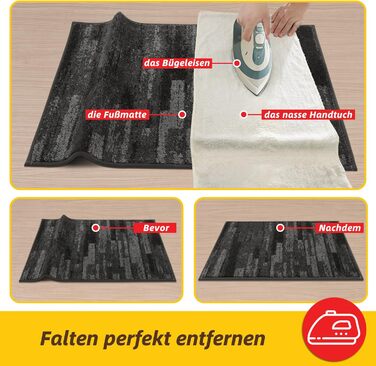 Килимок для внутрішніх приміщень JSEI 80x120 см, нековзний килимок для дверей, який можна прати в пральній машині, водонепроникний килимок для дверей, нековзний килимок для собак, що вловлює бруд, вхід, передні двері та коридор, світло-сірий 80 x 120 см