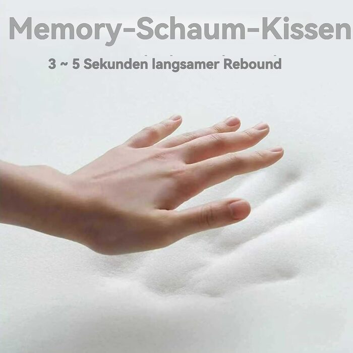 Подушка Lunava, ергономічна подушка Lunava, ортопедична ергономічна подушка, від болю та напруги в шиї, подушка для сну на боці, подушка для сну на спині, подушка для сну на животі (біла)