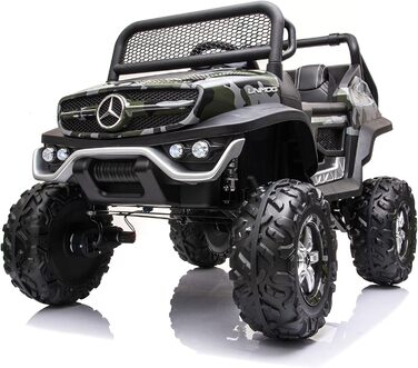 Дитячий електромобіль Mercedes Unimog 12V електромобіль для дітей, дитячий автомобіль, дитячий електромобіль з пультом дистанційно
