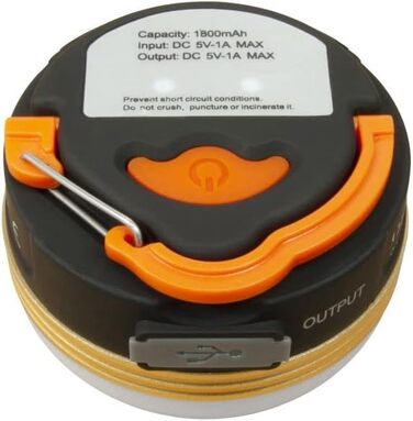 Унісекс Світлодіодний ліхтар для кемпінгу для дорослих REL012540 Електричні ліхтарі, різнокольорові, 300 люмен