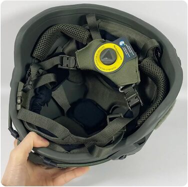 Тактичний шолом TS TAC-SKY Fast Mich 2000 PE Military NIJ IIIA High Cut, балістичний, з бронепробивною підкладкою, FAST-RG XL