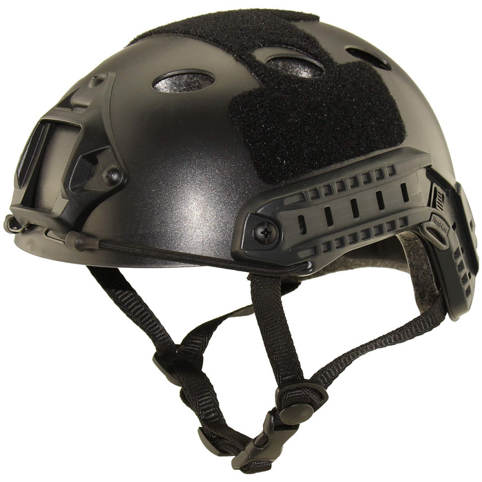 Багатоцільовий спортивний шолом PJ-типу, швидкий тактичний захисний шолом для страйкболу, пейнтболу, чорного кольору