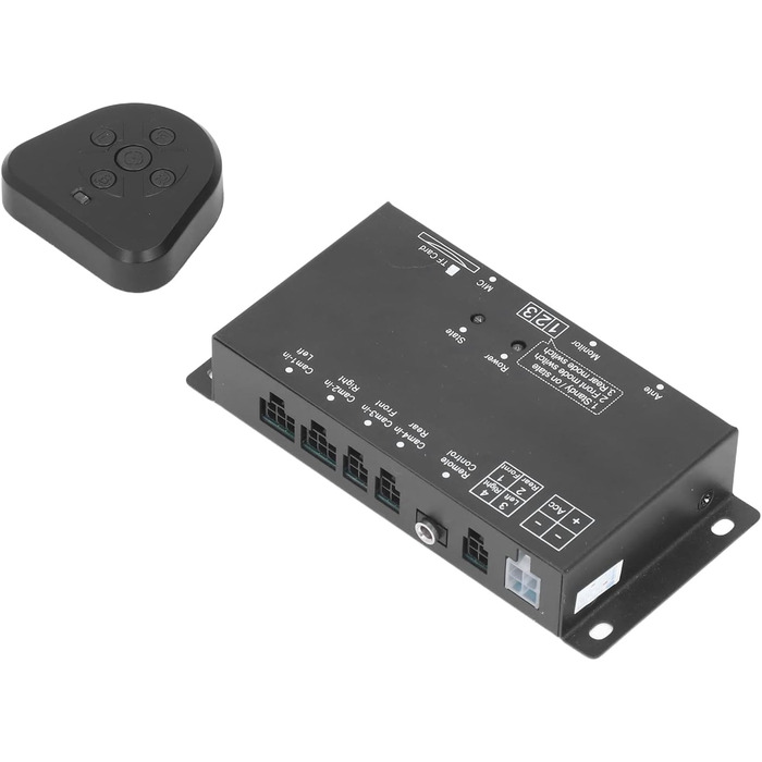 Комплект автомобільного відеореєстратора, універсальний автомобільний відеореєстратор 6-канальний 360 панорамний мобільний цифрови