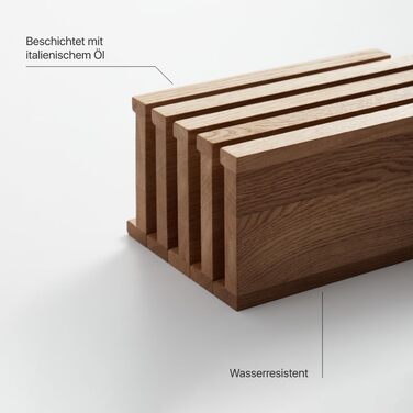 Дерев&39яна полиця для картин, настінна полиця, плаваюча полиця з дуба, полиця для коридору, дерев&39яний декор, настінна полиця, масив дерева (світлий дуб, ширина 80 см / глибина 15 см) Ширина 80 см / глибина 15 см світлий дуб