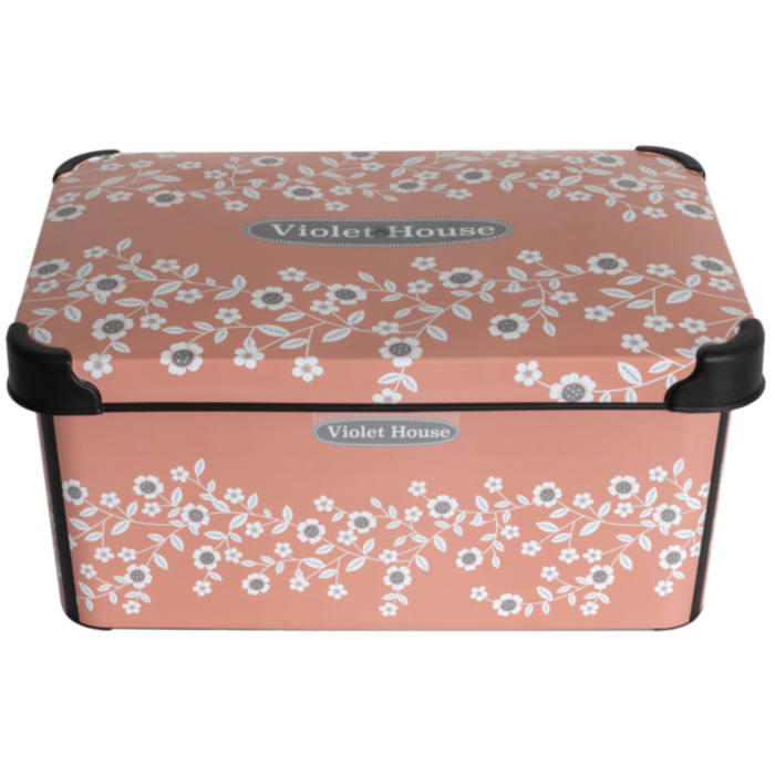 Контейнер Violet House 0647 DECOR POWDER FLOWERS 10 л (6821267)