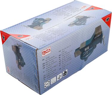 Гвинтовий струбцина BGS 58112 Кований Губки 125 мм