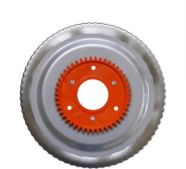 Зубчастий ніж ПОМАРАНЧЕВИЙ для мультирізаків Ritter contura3, linea3, solida3, solida4, solida5, E120, E130, FIF AS155