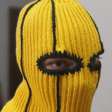 Забавна балаклава/лижна маска у формі банана оригінальна в&39язана маска для обличчя на Хелловін, Різдво, зимові спортивні фестивалі, еластична, тепла, унісекс, подарунок для дорослих