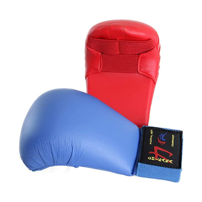 Захист кулака Chikara для карате, боксерська рукавичка для карате, захист рук для карате, захист рук для бойових мистецтв, бійцівські рукавички синього кольору L