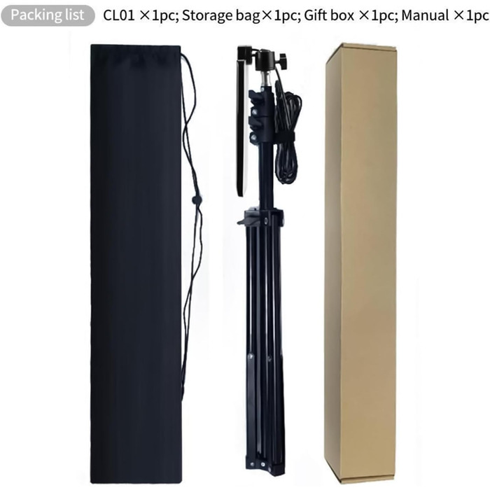 Телескопічний кемпінговий ліхтар - Багатофункціональний магнітний кемпінговий ліхтар із регульованою підставкою-штативом Світлодіодний робочий ліхтар із поворотною головкою на 720, водонепроникний IPX5, функція зовнішнього акумулятора Портативний