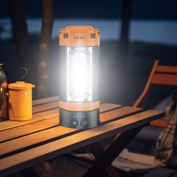 Ліхтар для кемпінгу з підставкою світлодіодний ліхтар-штатив, 10000 мАг, водонепроникний, магнітний, з регульованою яскравістю, лампа для намету, для пікніка, походів, скелелазіння, для активного відпочинку, кемпінгу, походів з рюкзаком