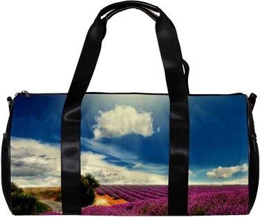 Спортивна сумка, маленька дорожня сумка, сумка для йоги, небесно-лавандовий колір, фітнес-сумка для активного відпочинку, ручна поклажа