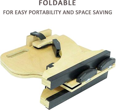 Регульований складаний столик для ноутбука в ліжко, приліжкова тумбочка, столик для сніданку, підставка для ноутбука, стіл для догляду, багатофункціональний столик для дивана, чорний